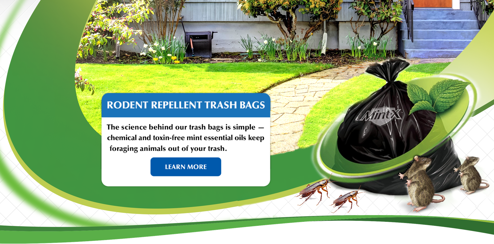 mint-x.in - Rodent Repellent Trash Bags